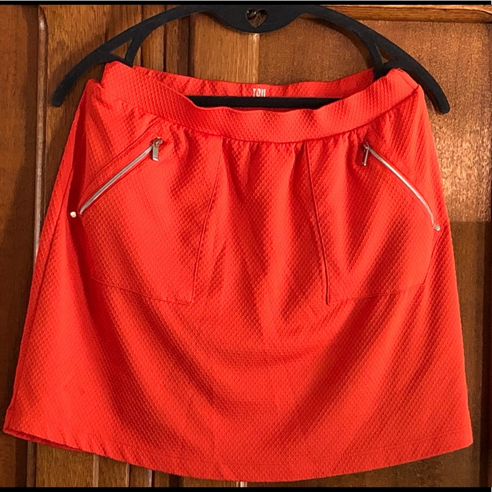 Orange TAIL skort